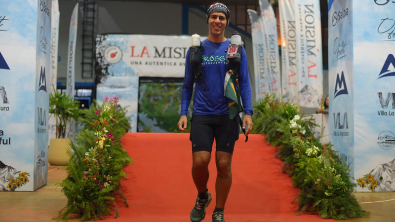 César terminou em segundo lugar na categoria Sênior B, e em 29º, na classificação geral - Foto Escurra