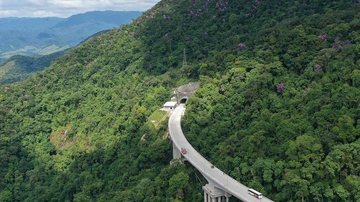 Rodovia dos Tamoios liga o Vale do Paraíba ao litoral norte de SP - Concessionária Tamoios
