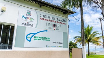 Polo da Univesp Bertioga fica na avenida Tomé de Souza, 11.833, no bairro Indaiá - Divulgação/Prefeitura de Bertioga