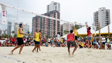Quatro campeões olímpicos estarão nas areias de Praia Grande neste sábado (8) - Jairo Marques/Prefeitura de Praia Grande