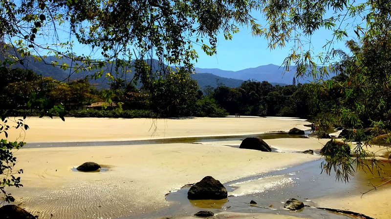 Praia da Lagoinha, onde começa a trilha das Sete Praias - Reginaldo Pupo