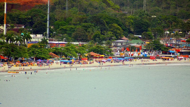 A Praia de Maranduba fica a 28 km do centro de Ubatuba - Reginaldo Pupo