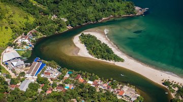 Praia da Barra do Una, na costa sul de São Sebastião - Turismo São Sebastião