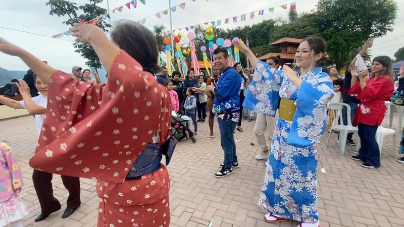 Entre as atrações culturais, estão as danças típicas japonesas - Divulgação/Jhony Sasaki