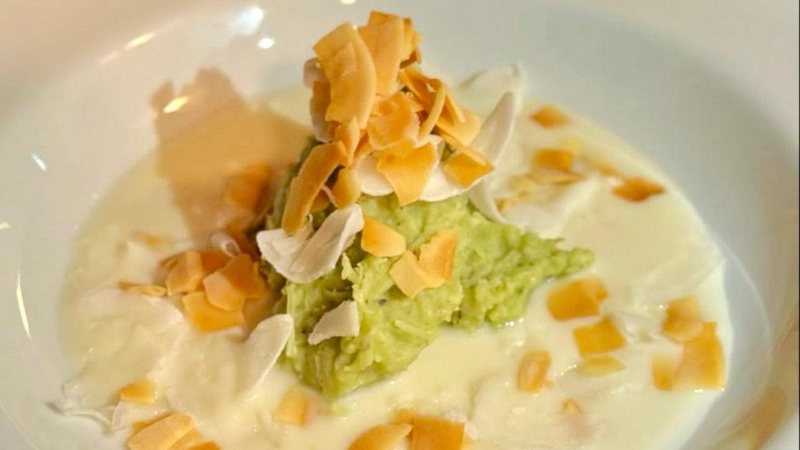 Sobremesa do chef Hélio Marques, que compartilha a receita - Divulgação