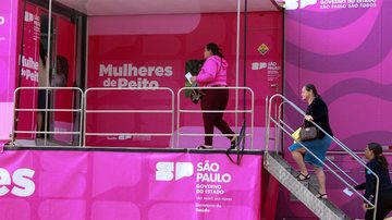 Iniciativa do governo de SP oferece mamografia gratuita para pacientes sem agendamento - Célio Messias/ Governo de SP