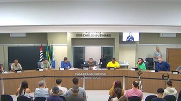 Indicação foi apresentada na sessão ordinária de terça-feira (26) - Reprodução/Youtube/TV Câmara Bertioga