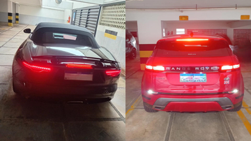 Entre os itens apreendidos estão carros de luxo - Divulgação/Polícia Civil