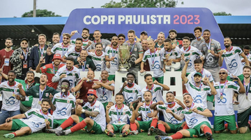 Equipe de Santos foi campeã da Copa Paulista em 2023 - Gustavo Machado/Agência Briosa