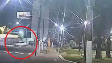 Momento foi flagrado por agentes da GCM - Reprodução/Prefeitura de São Vicente