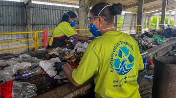 Em janeiro, triagem recebeu 89 toneladas de material, das quais 67  puderam ser recicladas - Foto: Thomas Henry