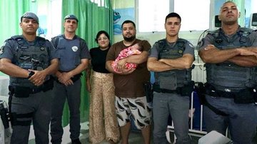Manobra de Heimlich é uma técnica de primeiros socorros utilizada em casos de asfixia - Divulgação/PM
