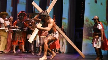 Peça encena milagres realizados por Jesus e seus apóstolos - Prefeitura de Praia Grande