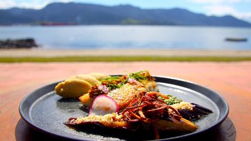 Pesca do dia, do Nyáw Casual Eatery, do chef Daniel Quispe - Reginaldo Pupo