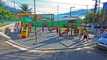 Praça fica no morro dos Mineiros - Divulgação/Prefeitura de Ilhabela