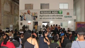 Mutirão ocorrerá no Centro Público de Emprego e Trabalho (CPET) - Divulgação/Carlos Nogueira/Prefeitura de Santos