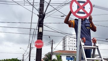 Objetivo das alterações é melhorar a fluidez e segurança no trânsito - Imagem ilustrativa/Prefeitura de Praia Grande