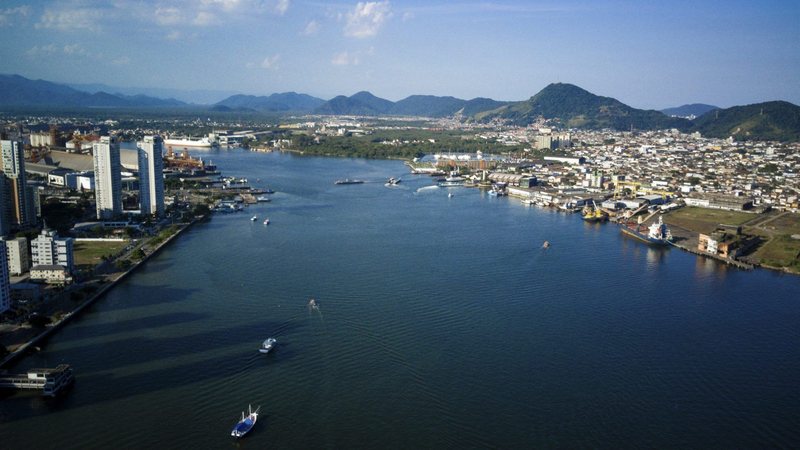 Obra do túnel entre Santos e Guarujá tem investimento estimado em R$ 6 bilhões - Governo de SP