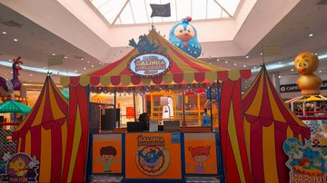 Parque da Galinha Pintadinha é inspirado no encantador universo circense - Divulgação