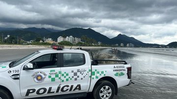 Operação ocorreu em conjunto com a GCM de Guarujá, na quarta-feira (9) - Divulgação/SSP-SP