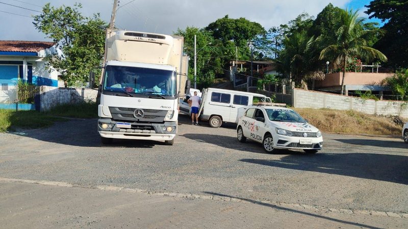 Policiais foram acionados logo após o delito - SSP-SP