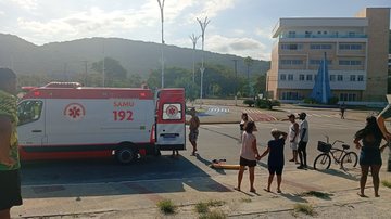 Vítima chegou a ser levada ao hospital, mas não resistiu - Reprodução/Instagram/Mongaguá Na Tela