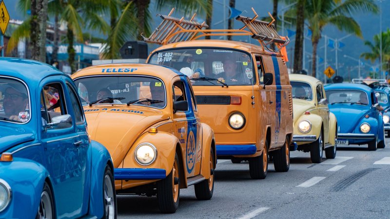 Eventos com foco em cultura automotiva e solidariedade serão nos dias 26 e 27 de abril - Denise Calazans/Prefeitura de Bertioga
