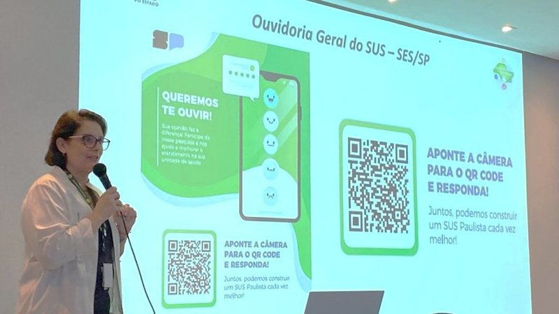 Novo canal será implantado gradualmente em todas as unidades estaduais de saúde - Governo de SP