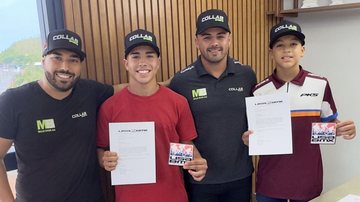 Atletas tiveram apoio da Collab Sports e do agenciador Marcelo Godoy - Reprodução/Gustavo Colacio