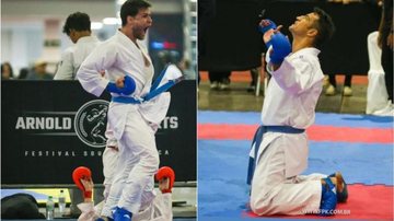 Willians dominou na categoria até 73kg, e Rafael foi campeão na categoria até 60kg - Divulgação/Prefeitura de Santos