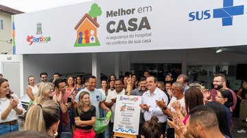 Programa atende mais de 100 pacientes que não podem se deslocar até as unidades de saúde - Ebson Rai/Prefeitura de Bertioga