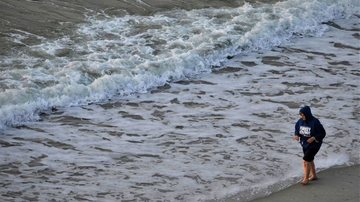 Agitação marítima ainda está em nível moderado nesta segunda-feira (7) - Imagem ilustrativa/Unsplash