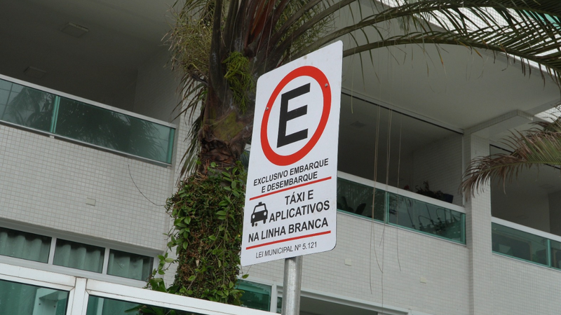 Guarujá tem novos pontos de parada para motoristas de aplicativo e taxistas
