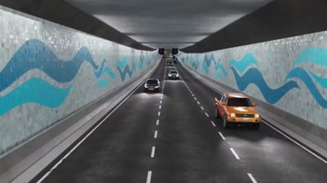 Iniciativa deve permanecer até o final das obras - Reprodução/Vou de Túnel