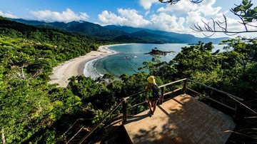 Ilhabela possui ampla área de proteção ambiental em meio à Mata Atlântica - Lailson Santos/Sectur/Ilhabela