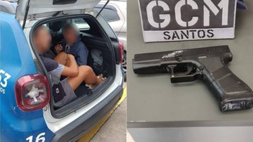 Furto à loja OXXO ocorreu no bairro José Menino - Divulgação/Prefeitura de Santos