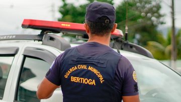 GCM foi avisada por um denunciante, via 153 - Divulgação/Prefeitura de Bertioga