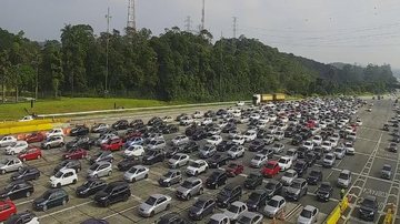 Km 32 da rodovia dos Imigrantes - Pedágio - Ecovias