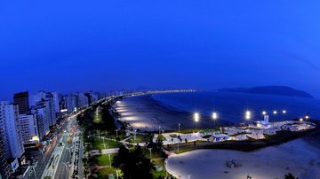 Bloqueio ocorrerá logo após o fim do espetáculo e durará entre 30 e 40 minutos - Foto: Tadeu Nascimento/Prefeitura de Santos