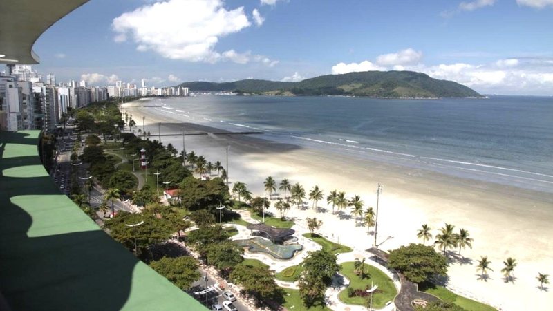 Nenhuma praia de Santos está própria ao banho nesta semana - Anderson Bianchi/Prefeitura de Santos