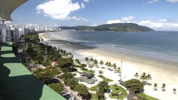 Nenhuma praia de Santos está própria ao banho nesta semana - Anderson Bianchi/Prefeitura de Santos