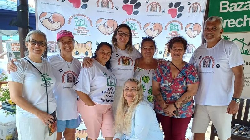 Bazar ocorre na rua Geraldo Rodrigues Montemor, 230, no bairro Boraceia - Divulgação/ONG Pelos e Patas