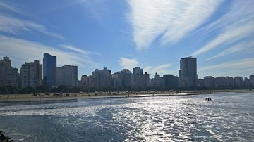 Próximos dias devem continuar ensolarados no litoral paulista - Esther Zancan