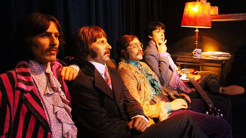 Beatles retratados no Museu de Cera de Petrópolis