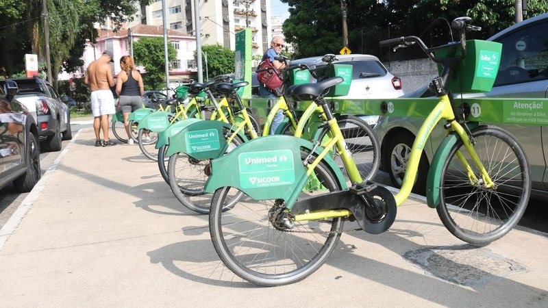 Bicicletas do Bike Santos