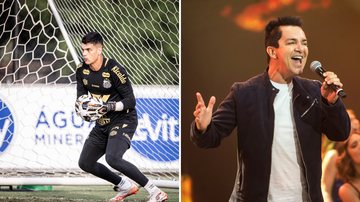 Cantor Regis Danese cobra ‘dívida’ de goleiro do Santos, de quando o atleta tinha apenas 13 anos