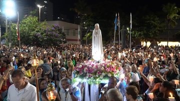 Imagem de Nossa Senhora de Fátima em Guarujá