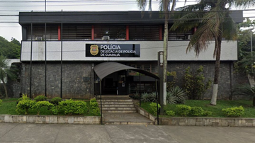 Caso foi registrado na Delegacia Sede de Guarujá - Reprodução/Google Street View