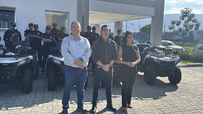 Entrega dos novos equipamentos faz parte de pacote de ações pelos 34 anos de Bertioga - Divulgação/Prefeitura de Bertioga