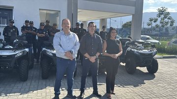 Entrega dos novos equipamentos faz parte de pacote de ações pelos 34 anos de Bertioga - Divulgação/Prefeitura de Bertioga